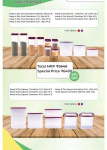 Air-Tight Storage Containers