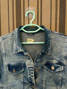 Acid Wash Denim Jacket