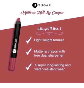 SUGAR Matte As Hell Crayon Lipsticks - 2 Shades