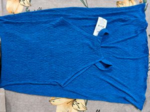 Blue Bodycon Midi Dress 💙