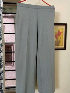 Women&#39;s Ocean Green Ponte Wide Leg Pant