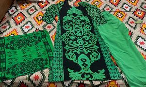 June Sale🔥  Cotton Suit W Dupatta