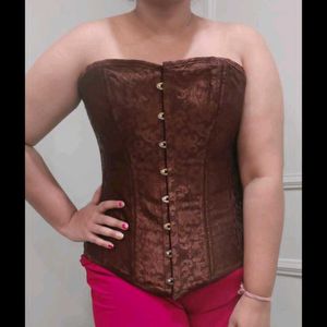 Brown 40-46 Inches Bust Corset