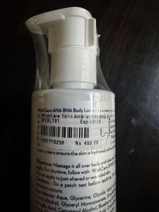 WishCare AHA+BHA Body Lotion