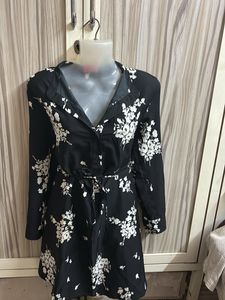 Floral print dress