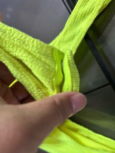 Neon Yellow Swimsuit