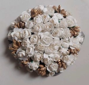 Flower Hair Buns New