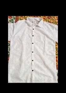 Vintage Aqua Zip-Neck Polo Shirt