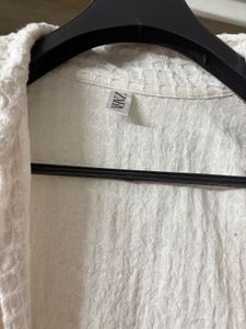 Self patterned Korean shirt