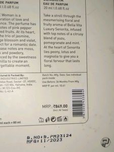 Bella Vita Luxury Perfume Set