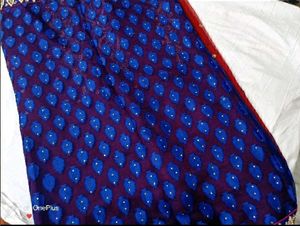 Beautiful Heavy Lehenga Style Sare Contrast Blouse