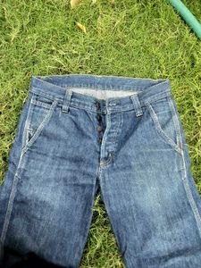 Wide Leg Denim Jeans