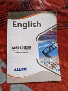 Allen English CBSE Class XII