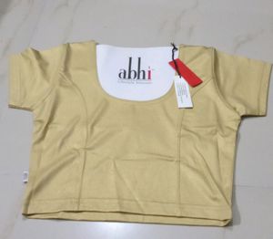 Golden Shimmer Ready Made Blouse