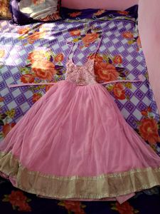 pink gown for girls 🩷