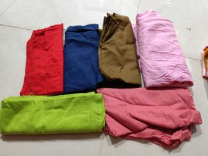 Combo Cut Pcs Cotton Material 1 Mtr Each
