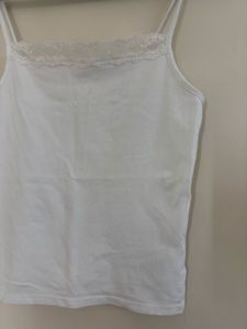 H&amp;M LACE DETAIL CAMI TOP