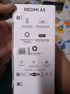 Phone with original box , charger and a cover