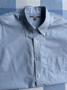 Uniqlo Original Easy Care striped Shirt