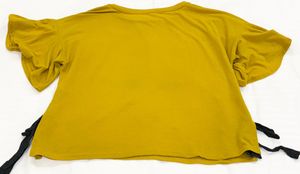 Mustard Yellow Embellished Top