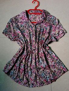 Patterned Short Sleeve Shirt