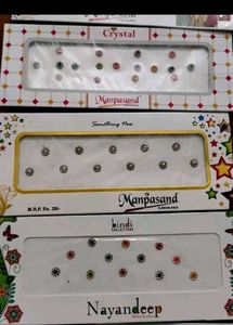 Assorted Bindis Collection