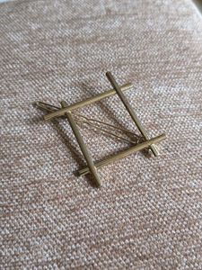 Gold Geometric Hair Clip