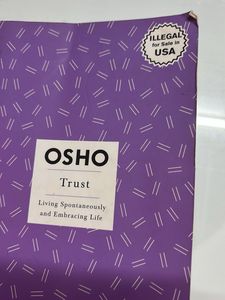 Osho Trust Book