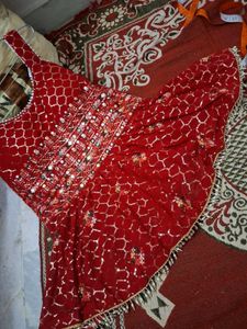 Beautiful New Peppum Pink Color Skirt Set