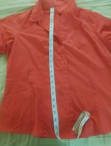 M&amp;S workwear fullsleeve Coral shirt