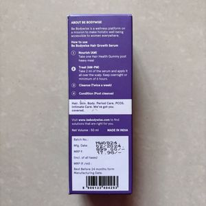 Be Bodywise Rosemary Hair Growth Serum - 50ml