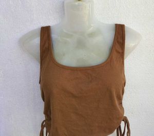 Broun Tank Top