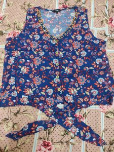 Blue Color Top