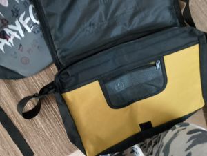 I Am Selling 2 Bags Grey And Yellow