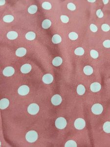 Pink Polka Dot Blouse
