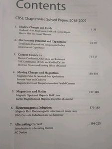 CBSE Physics Class XII Solved Papers