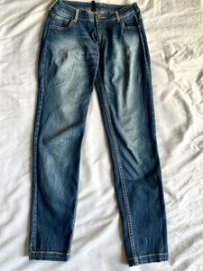 Benetton Women’s Slim Fit Jeans - Medium Wash (28)
