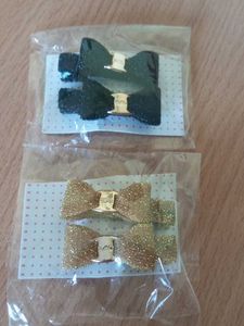 Cute Bow Hair Clips (Set of 2)