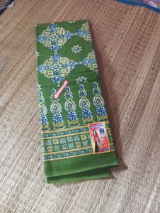 New Single Cotton saree Without Blouse