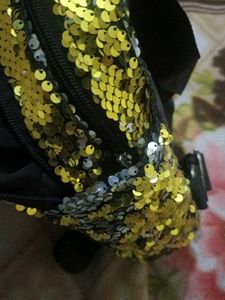 Sequin Teddy Bear Backpack