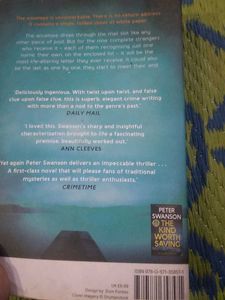 Nine Lives by Peter Swanson