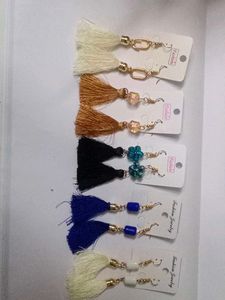 Tassel Dangle Earrings - Fun & Colorful!