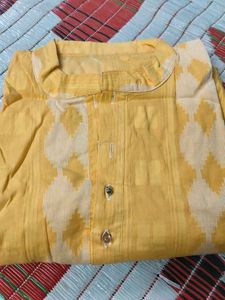 Ethnic Yellow Kurta