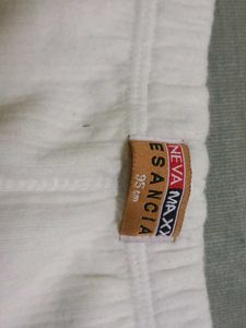 Womens White thermals