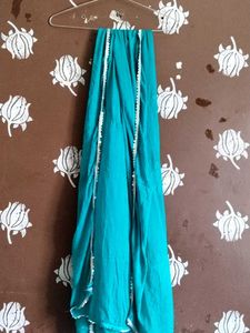 Teal Embroidered Lehenga Choli