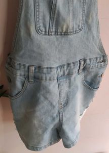 Light Wash Denim Overalls
