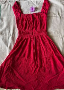 WESTSIDE NUON RED MINI DRESS🎀🦋
