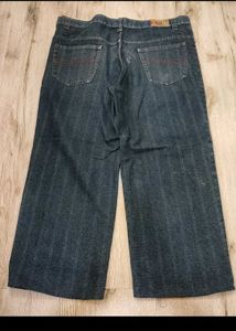 Cs1780 Blue Mak Baggy Jeans Size 38
