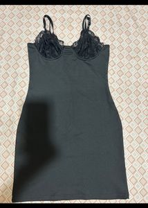 Black Stretchable Bodycon Dress