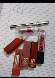 Lipstick , Lipliner And eyeliner